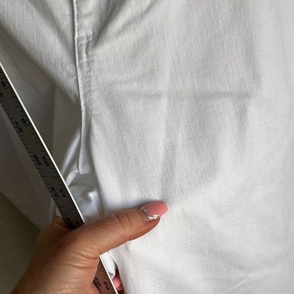 Wit and Wisdom Jeans Womens Size 25W White Itty Bitty Bootcut - Picture 5 of 11